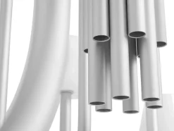 HAY Lysekroner|Spots<Apollo Chandelier 745, hvid opalglas fra