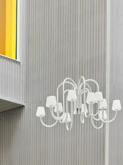 HAY Lysekroner|Spots<Apollo Chandelier 1065, hvid opalglas fra