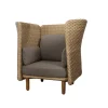 Cane-line Udendørs Loungemøbler|Havestole<Arch Loungestol, høj arm/ryg fra