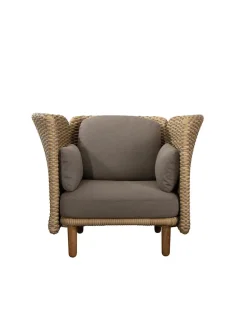Cane-line Udendørs Loungemøbler|Havestole<Arch Loungestol, lav arm/ryg fra