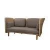Cane-line Udendørs Loungemøbler<Arch 2-pers. Sofa m. lav arm/ryg fra