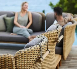 Cane-line Udendørs Loungemøbler<Arch 2-pers. Sofa m. lav arm/ryg fra