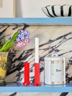 HAY Lysestager<Arcs Candleholder, L fra