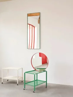 HAY Spejle<Arcs Mirror Rectangle M, green fra