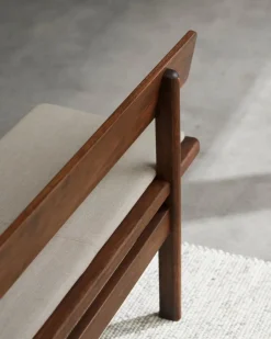 Jacobsen Plus Bænke|Spiseborde<Asserbo sæt, spisebord og bænke inkl. hynder, af Børge Mogensen