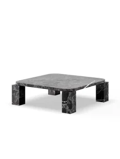 New Works Sofaborde<Atlas Sofabord 820x820, Costa Black Marble fra