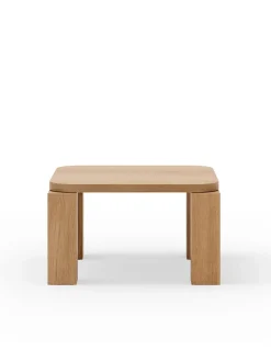 New Works Sofaborde<Atlas Sofabord 600x600, Natural Oak fra