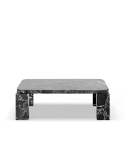 New Works Sofaborde<Atlas Sofabord 820x820, Smoked Oak fra