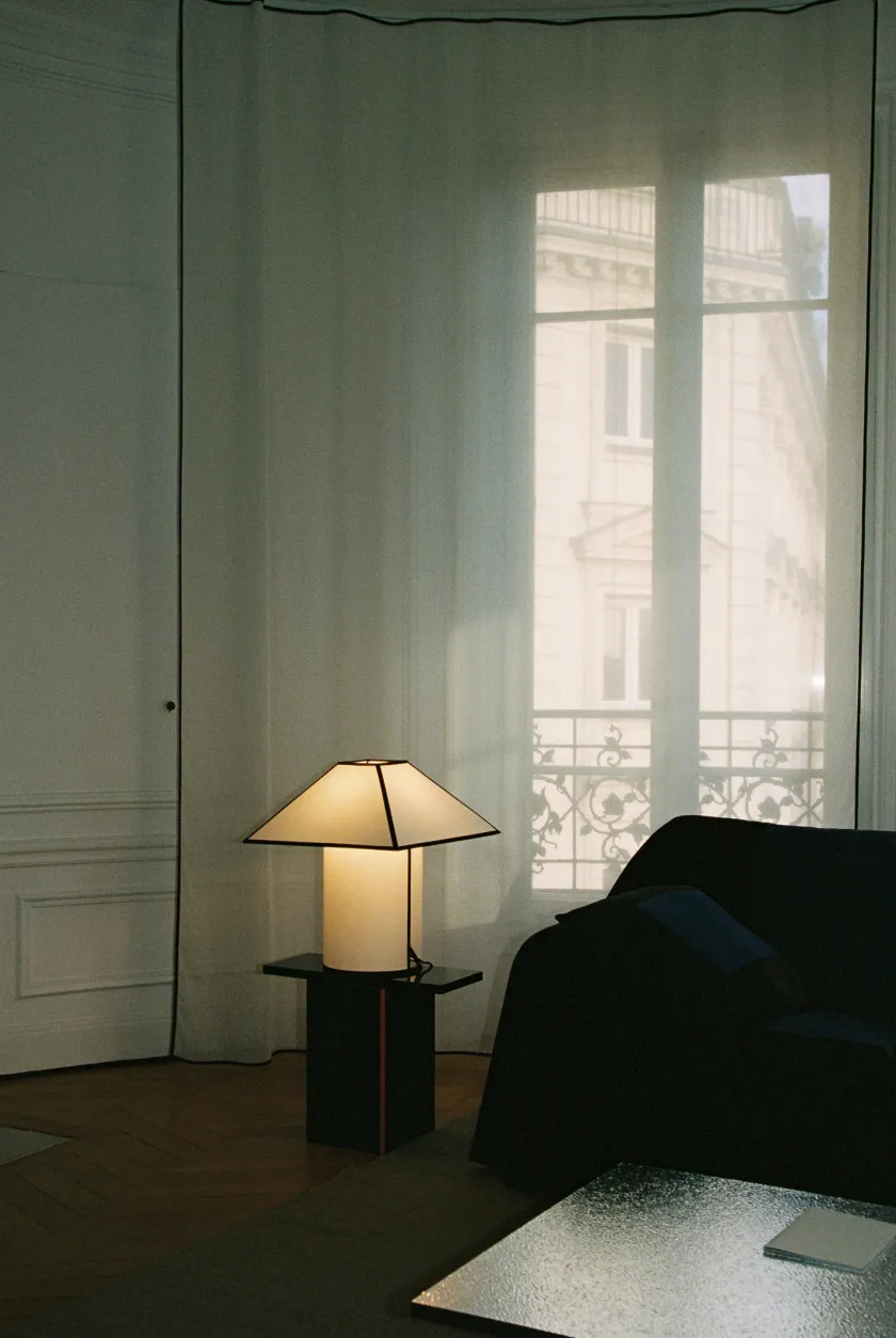 HAY Spots<Ava Pyramid Table Lamp fra