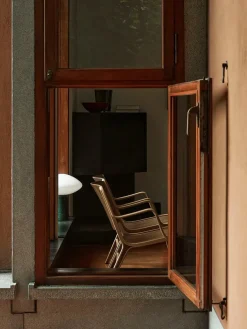 &Tradition Lænestole<AX HM11 Stol, eg/valnød fra