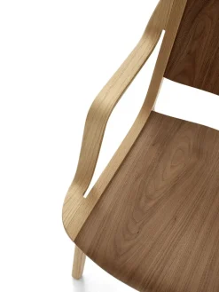 &Tradition Lænestole<AX HM11 Stol, eg/valnød fra