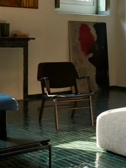 &Tradition Lænestole<AX HM11 Stol, mørkbejdset eg fra