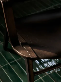 &Tradition Lænestole<AX HM11 Stol, mørkbejdset eg fra