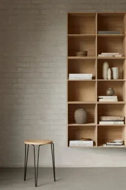 FDB Møbler Reoler<B98 Bogkasse, 54 x 72 cm af Mogens Koch