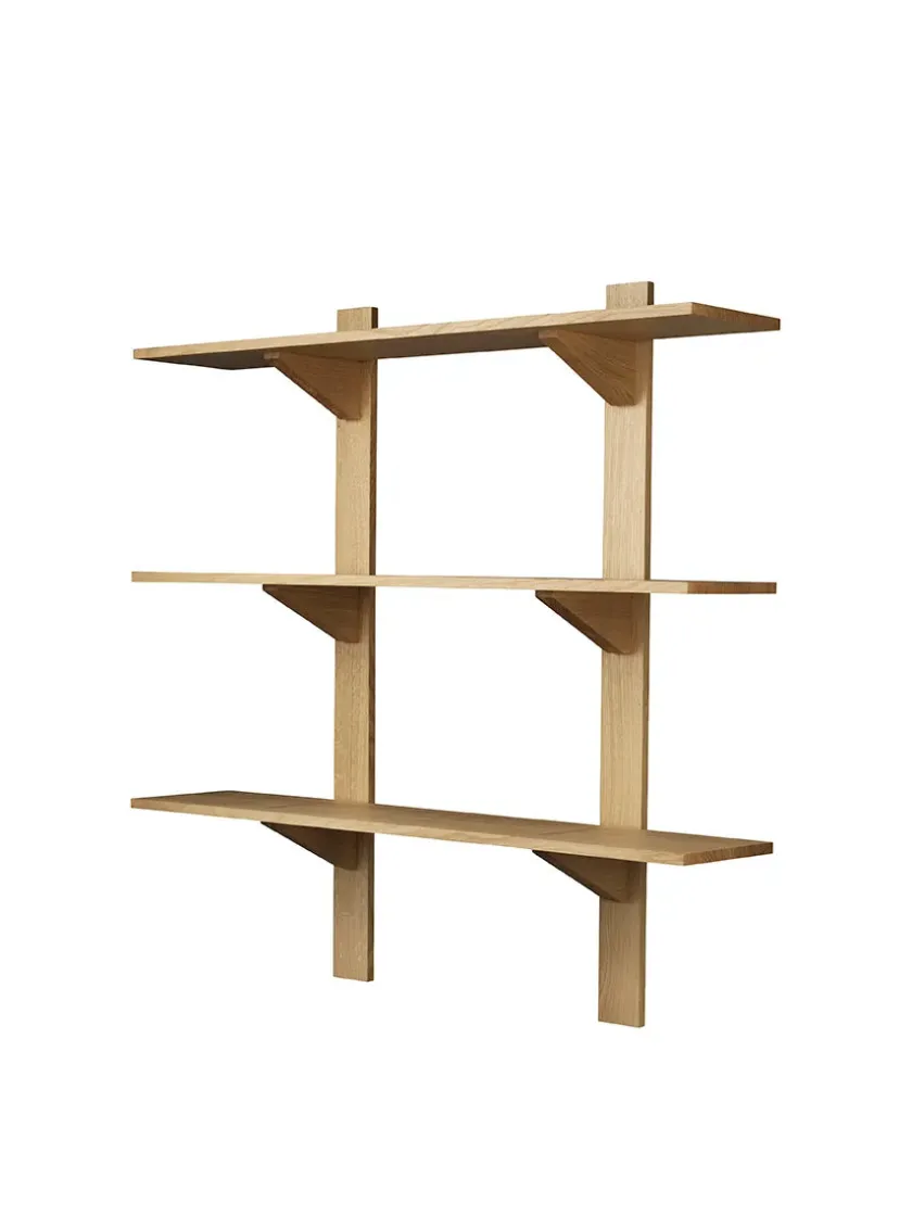 FDB Møbler Hylder<B100 Sorø Hylde, 100 x 100 cm fra