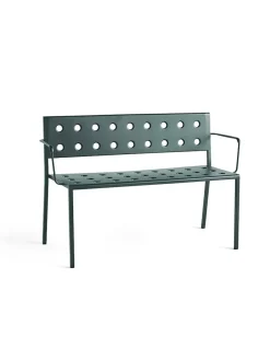 HAY Havebænke<Balcony Dining armbench fra