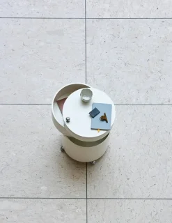 Verpan Sideborde Og Små Borde<Barboy Sidebord, hvid af Verner Panton