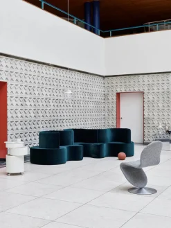 Verpan Sideborde Og Små Borde<Barboy Sidebord, mushroom af Verner Panton