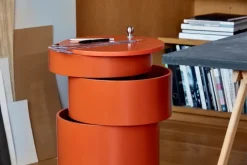 Verpan Sideborde Og Små Borde<Barboy Sidebord, orange af Verner Panton