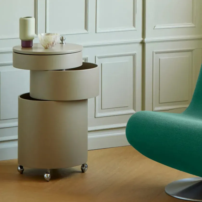 Verpan Sideborde Og Små Borde<Barboy Sidebord, sort af Verner Panton