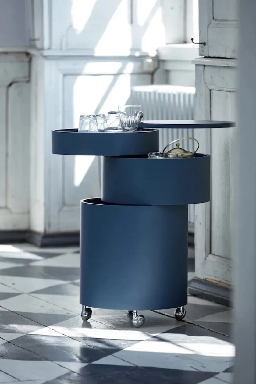 Verpan Sideborde Og Små Borde<Barboy Sidebord, sort af Verner Panton