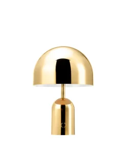 Tom Dixon Portable Lamper|Spots<Bell Portable Bordlampe, gold fra
