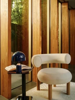 Tom Dixon Portable Lamper|Spots<Bell Portable Bordlampe, indigo fra