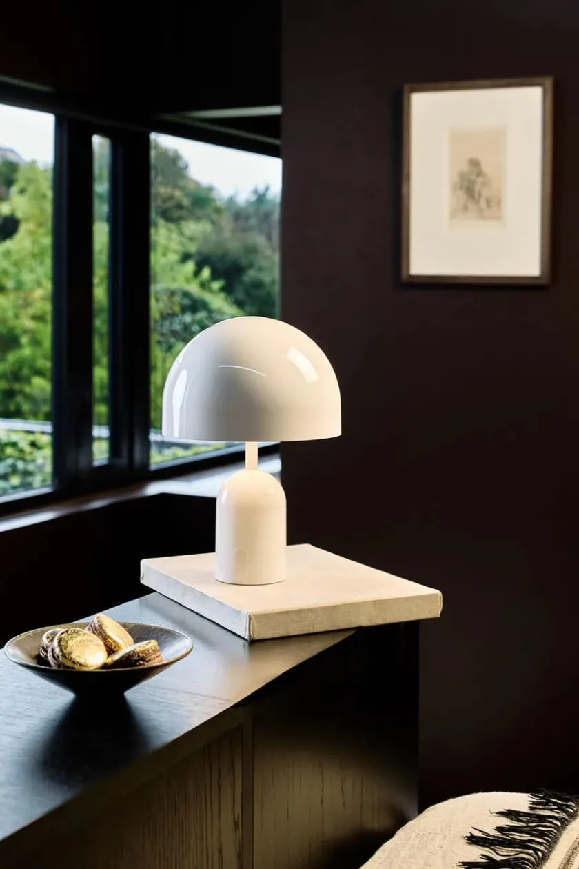 Tom Dixon Portable Lamper|Spots<Bell Portable Bordlampe, moss fra