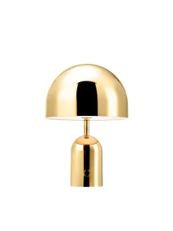 Tom Dixon Portable Lamper|Spots<Bell Portable Bordlampe, silver fra