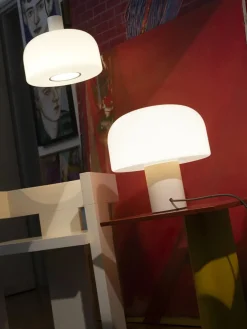 Flos Spots<Bellhop Glass Table Lamp fra