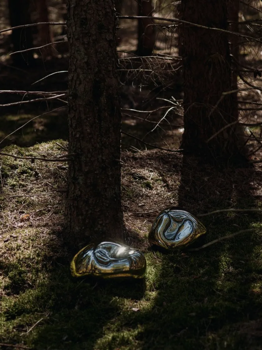 Ferm Living Figurer<Bellure Piece - Oval Silver fra