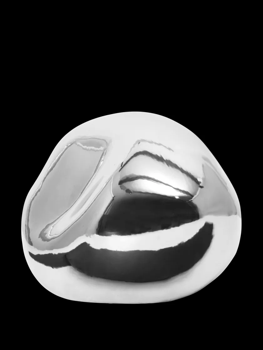 Ferm Living Figurer<Bellure Piece Round Silver fra