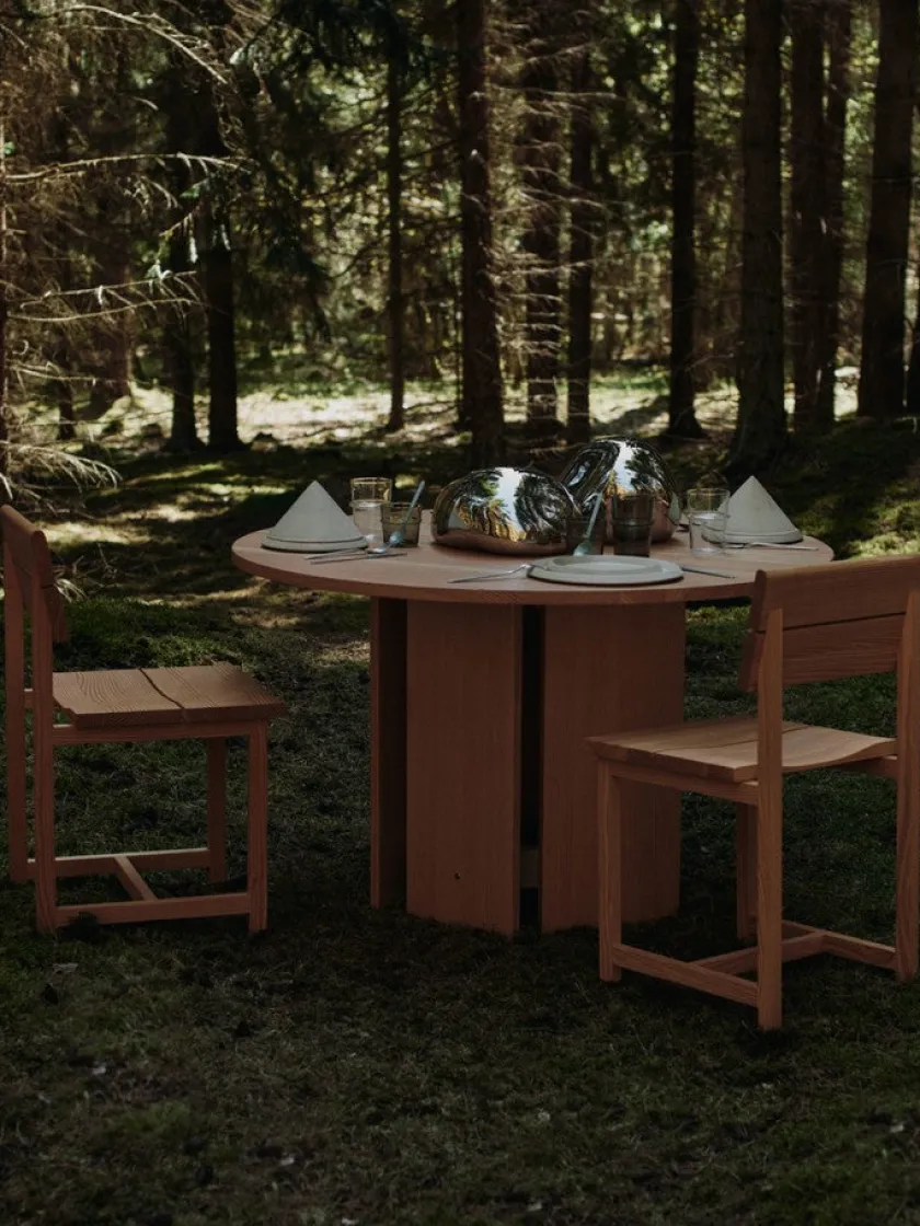 Ferm Living Figurer<Bellure Piece Round Silver fra