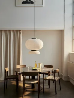 &Tradition Spisebordsstole<Betty TK11 Spisebordsstol, sortlakeret eg/sort læder fra