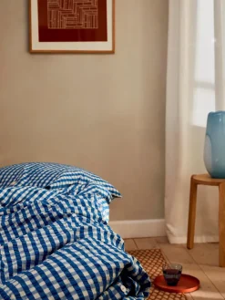 Juna Gaver Til Hende|Tekstiler Til Soveværelset<Bæk & Bølge Sengetøj, grå/birk fra