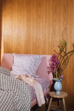 Juna Tekstiler Til Soveværelset<Bæk & Bølge Sengetøj, grøn/soft pink fra