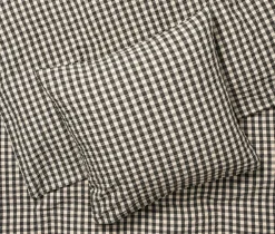 Juna Gaver Til Hende|Tekstiler Til Soveværelset<Bæk & Bølge Sengetøj, sort/sand fra