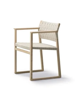 Fredericia Furniture Spisebordsstole<BM62 Armstol, sjeneflet af Børge Mogensen