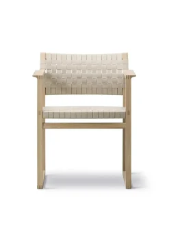 Fredericia Furniture Spisebordsstole<BM62 Armstol, sjeneflet af Børge Mogensen