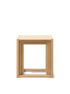 Fredericia Furniture Sideborde Og Små Borde<BM375 Nesting Tables af Børge Mogensen