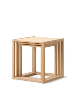 Fredericia Furniture Sideborde Og Små Borde<BM375 Nesting Tables af Børge Mogensen