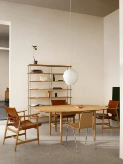 Carl Hansen & Søn Spiseborde<BM0121 Spisebord, sæbebehandlet eg af Børge Mogensen