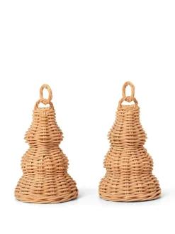Børn Ferm Living Opbevaring På Børneværelset<Braided Bell Baubles, sæt á 2 stk. fra