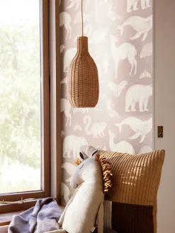 Børn Ferm Living Opbevaring På Børneværelset|Pendler<Braided Bottle lampe fra