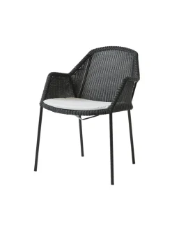 Cane-line Havestole<Breeze Havestol m. Armlæn, stabelbar fra