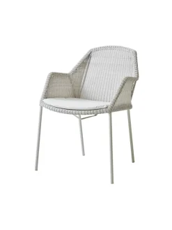 Cane-line Havestole<Breeze Havestol m. Armlæn, stabelbar fra