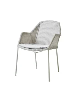 Cane-line Havestole<Breeze Havestol m. Armlæn, stabelbar fra