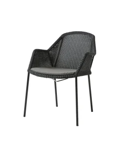 Cane-line Havestole<Breeze Havestol m. Armlæn, stabelbar fra