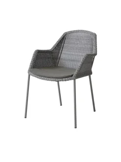 Cane-line Havestole<Breeze Havestol m. Armlæn, stabelbar fra