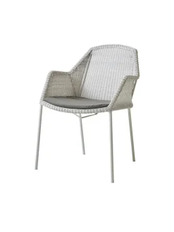 Cane-line Havestole<Breeze Havestol m. Armlæn, stabelbar fra